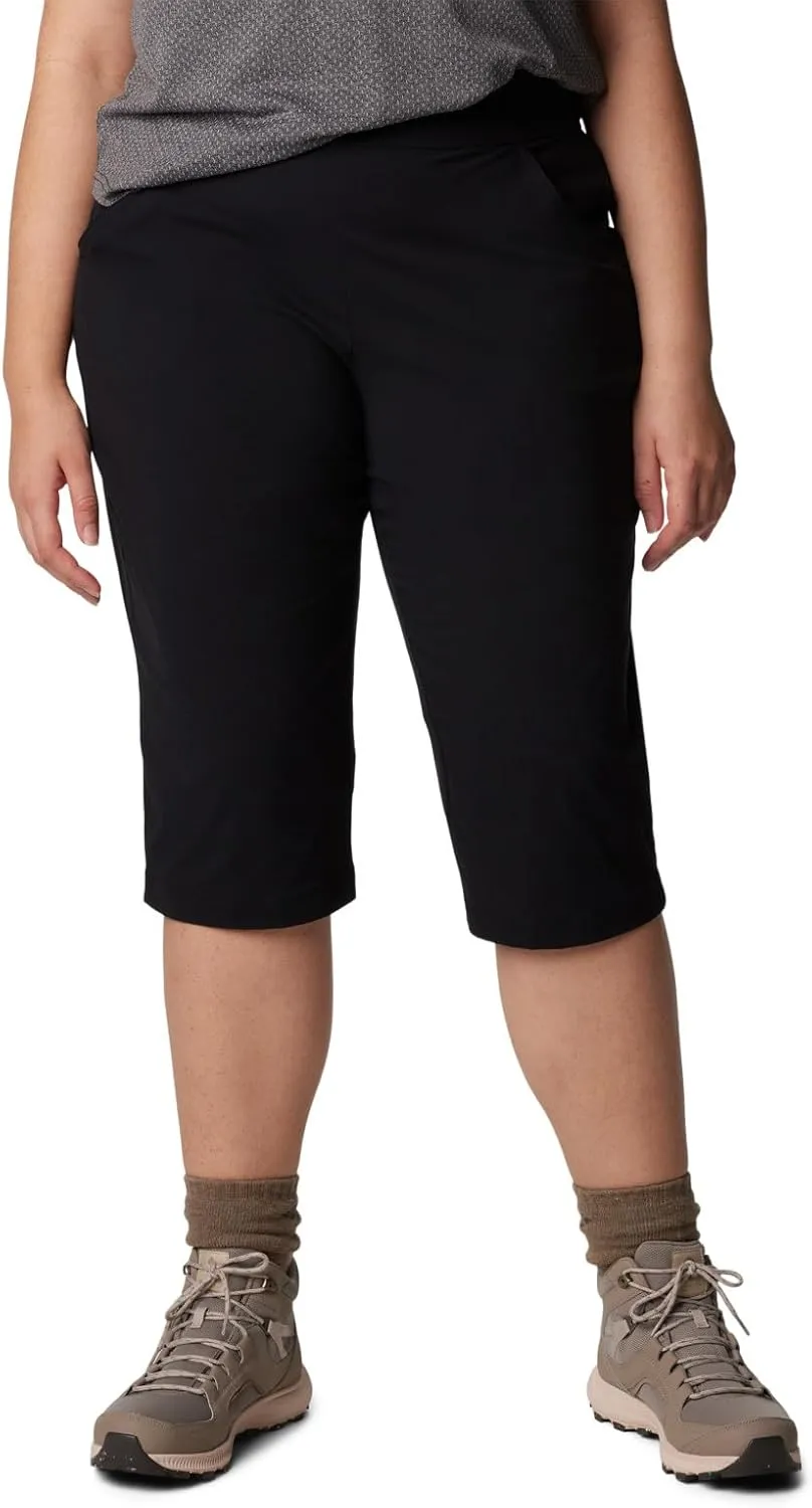 Columbia Women's Anytime Casual Capri, Stain Resistant, Sun Protection