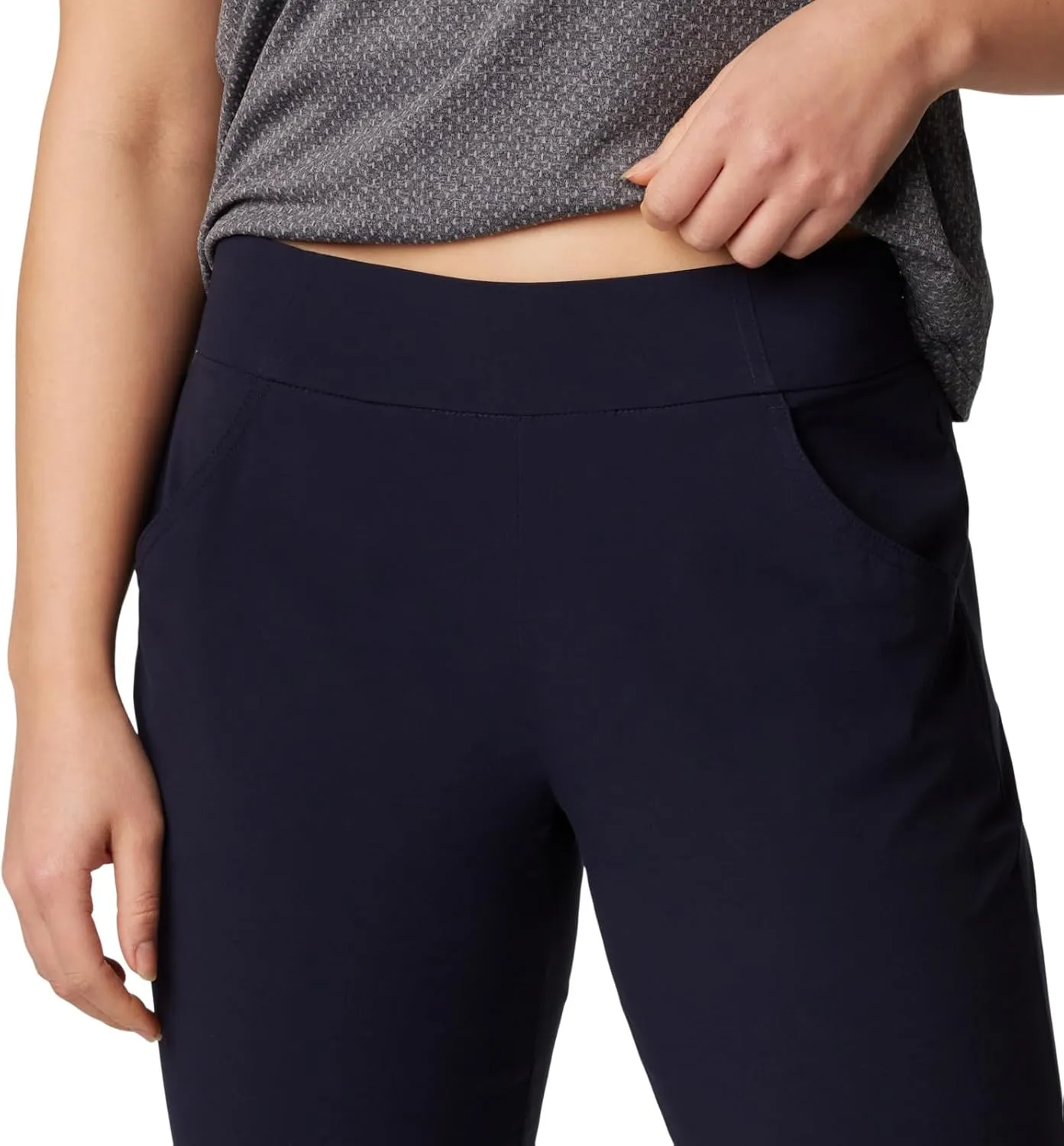 Columbia Women's Anytime Casual Capri, Stain Resistant, Sun Protection