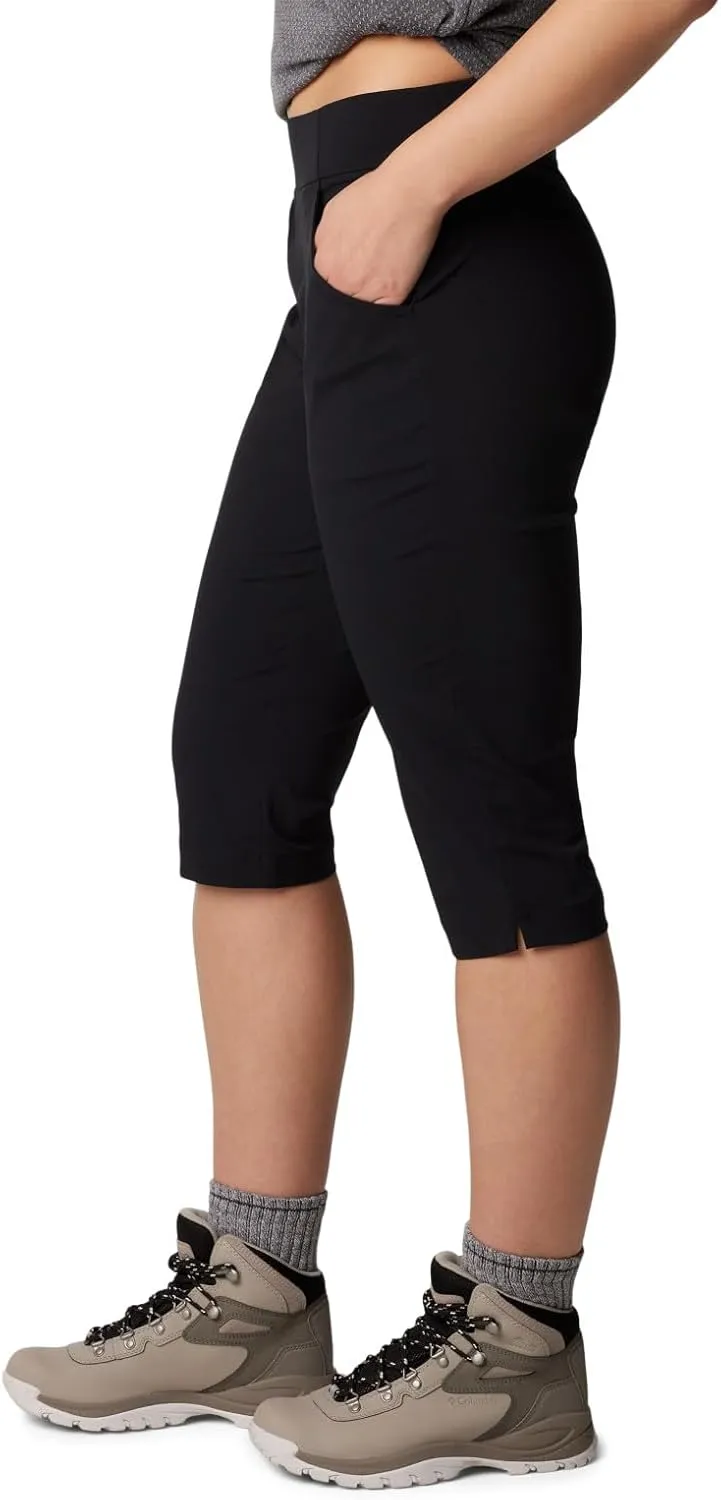 Columbia Women's Anytime Casual Capri, Stain Resistant, Sun Protection