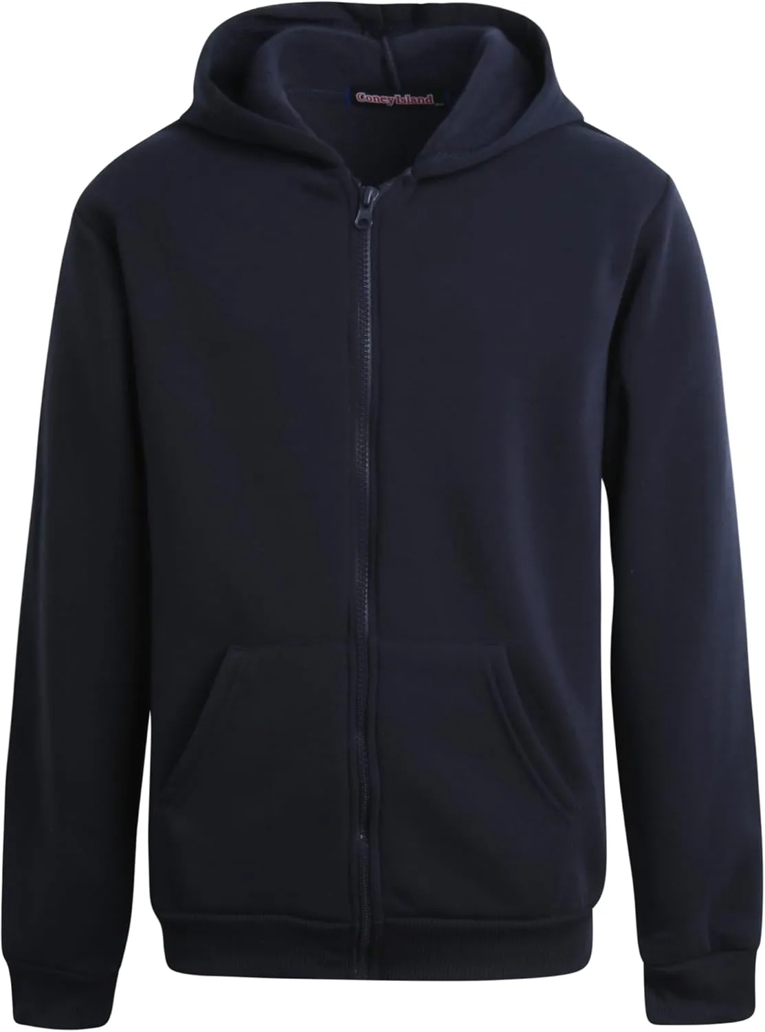 Coney Island Boys Active Tracksuit Set - 2 Piece Fleece Zip Up Hoodie Sweatshirt and Jogger Sweatpants for Boys (Sizes: 5-16)