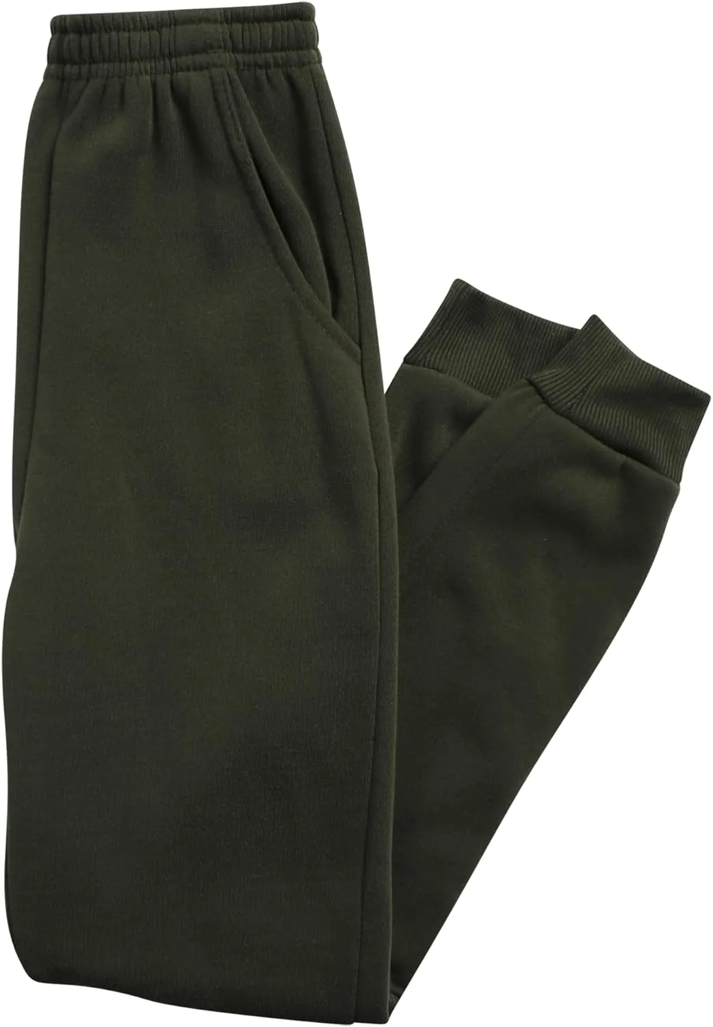 Coney Island Boys Active Tracksuit Set - 2 Piece Fleece Zip Up Hoodie Sweatshirt and Jogger Sweatpants for Boys (Sizes: 5-16)