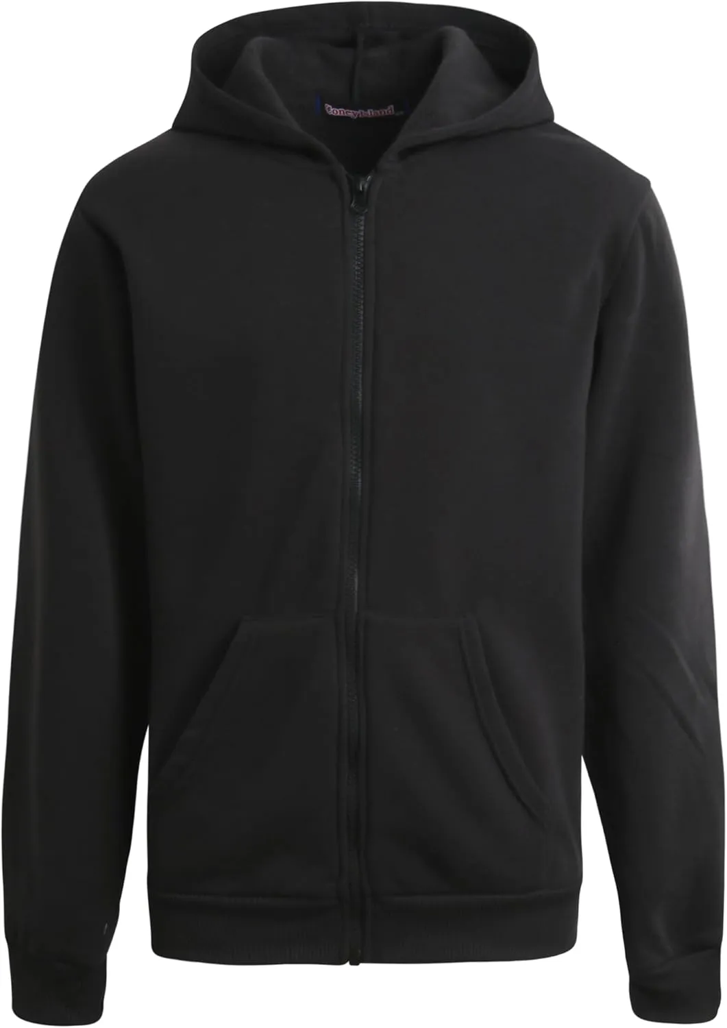 Coney Island Boys Active Tracksuit Set - 2 Piece Fleece Zip Up Hoodie Sweatshirt and Jogger Sweatpants for Boys (Sizes: 5-16)