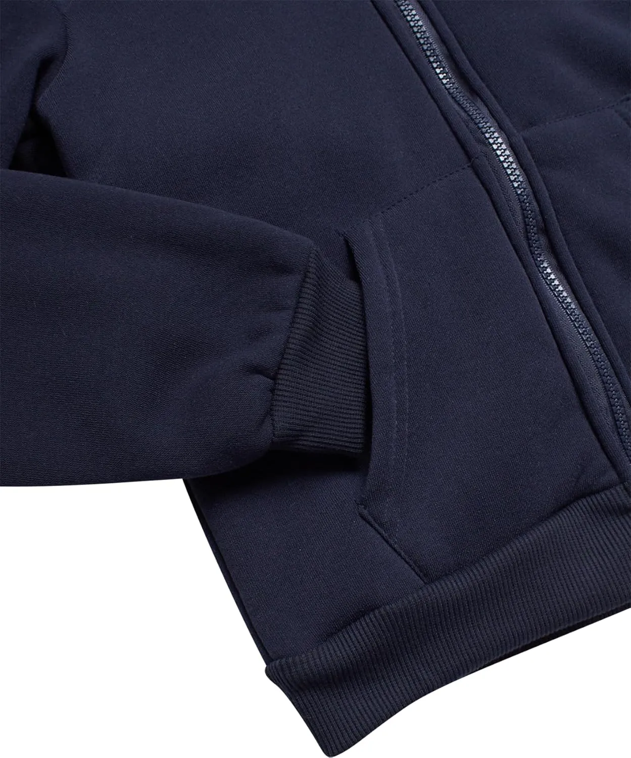 Coney Island Boys Sweatshirts - Cozy Warm Sherpa Lined Soft Fleece Zip Up Hoodie Sweatshirt for Boys (Sizes Run Small: 4-16)
