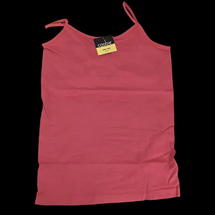 Coobie Women's Cami With Built-in Shelf Bra