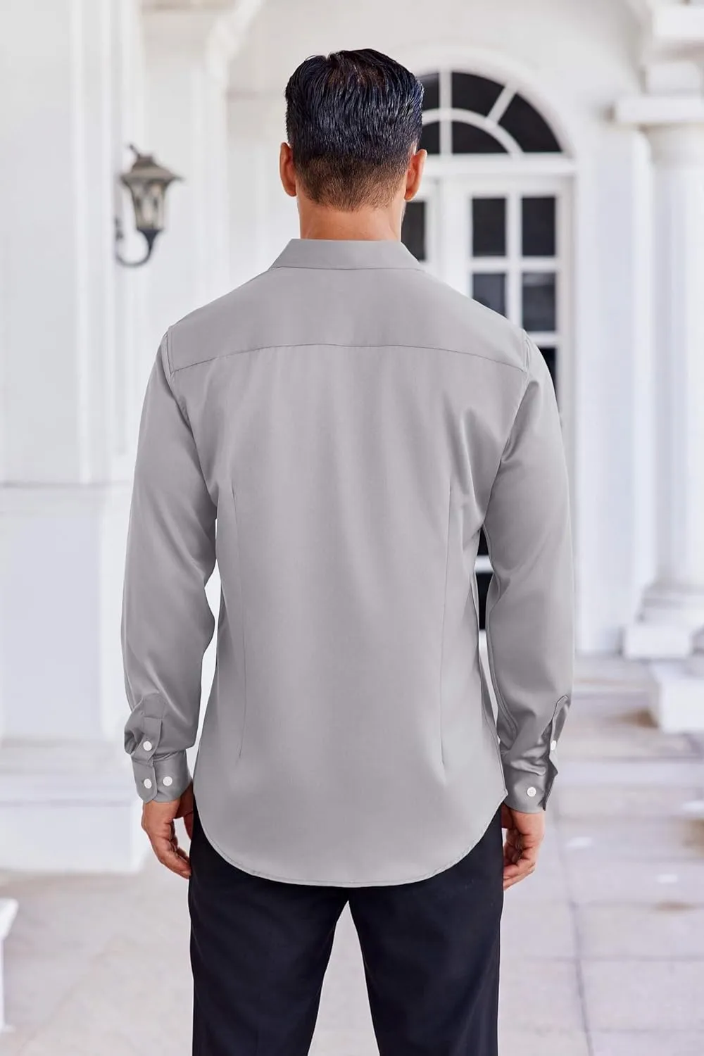 COOFANDY Mens Dress Shirt Long Sleeve Wrinkle Free Formal Shirts Business Casual Button Down Shirts