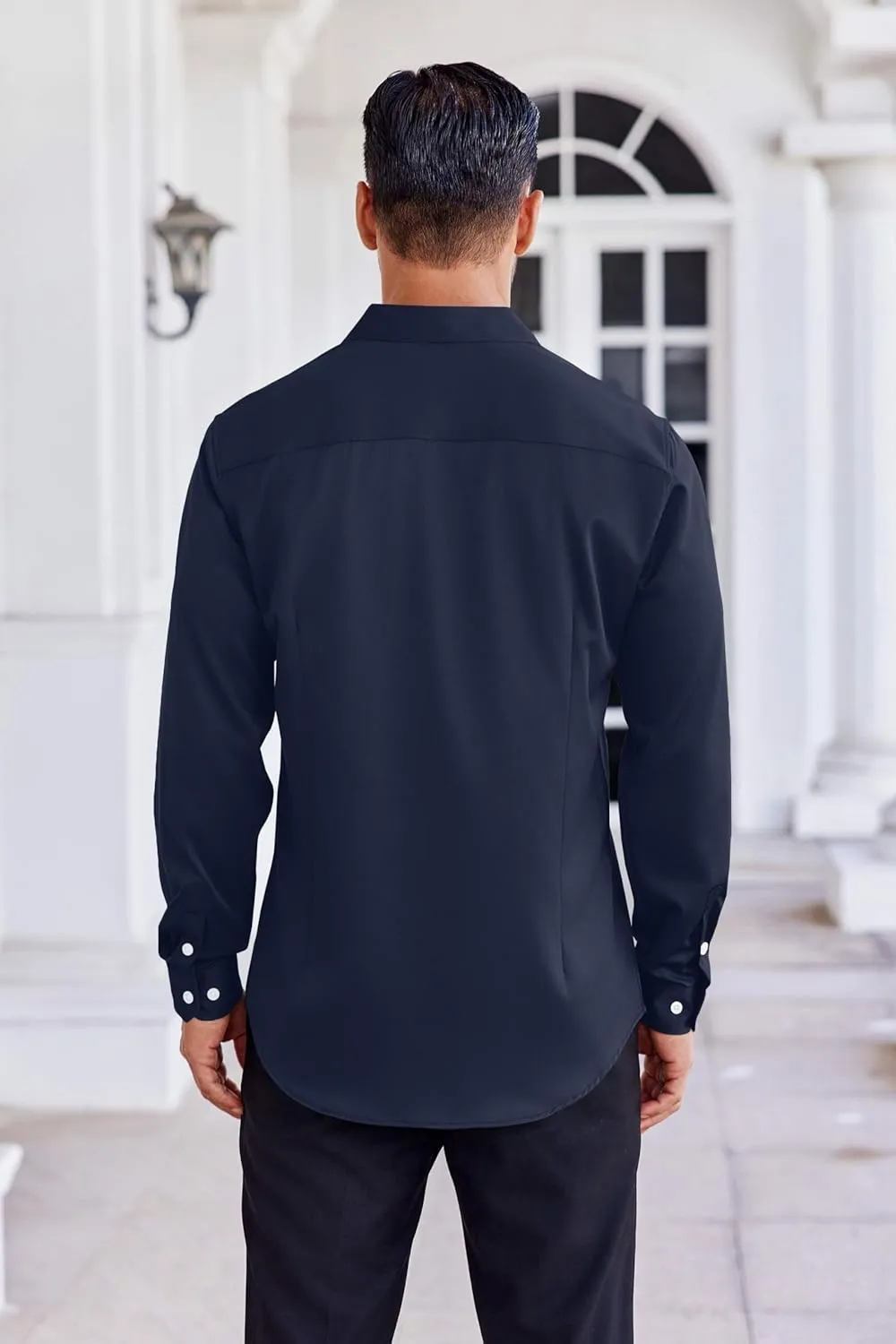 COOFANDY Mens Dress Shirt Long Sleeve Wrinkle Free Formal Shirts Business Casual Button Down Shirts