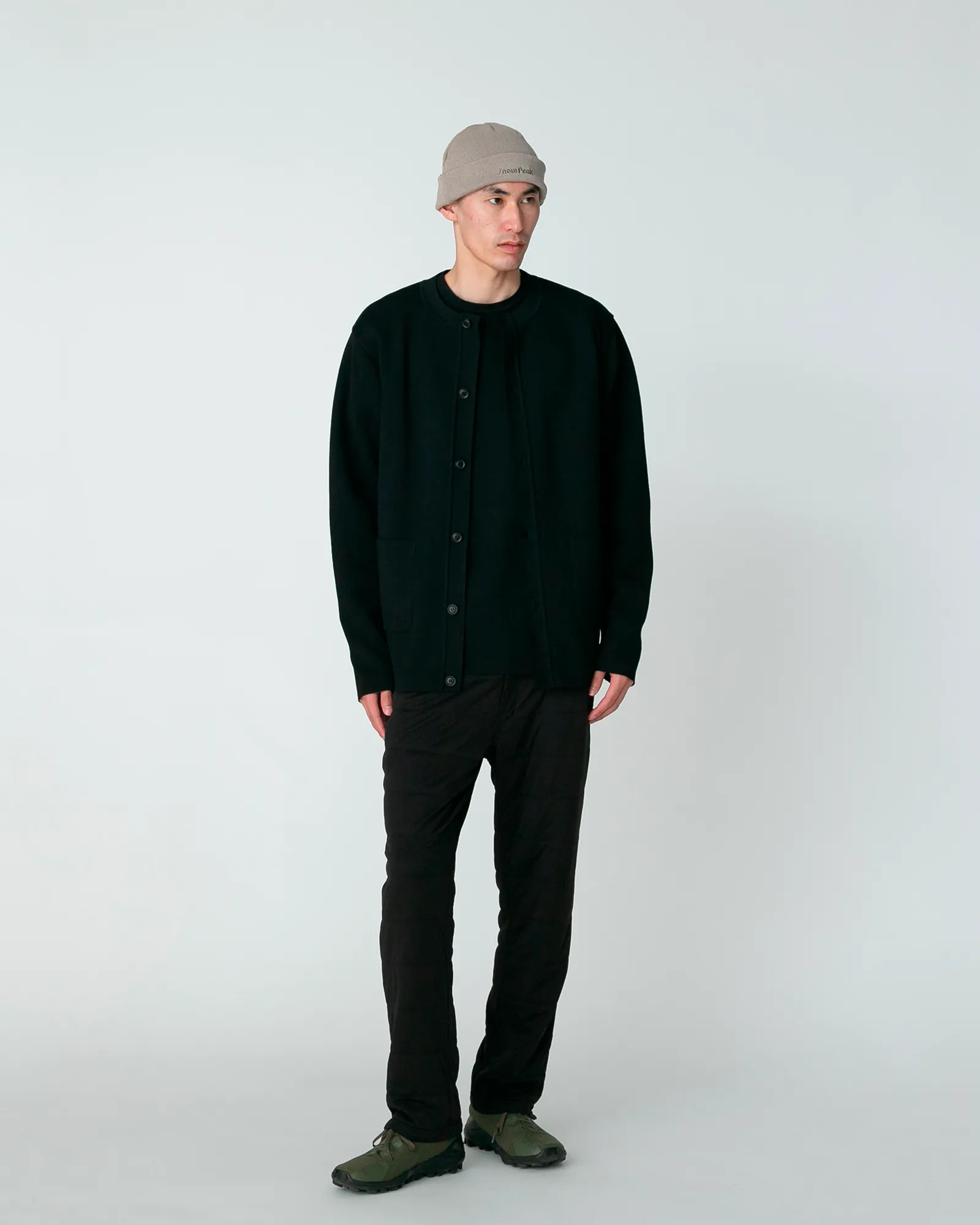 Co/Pe Knit Cardigan