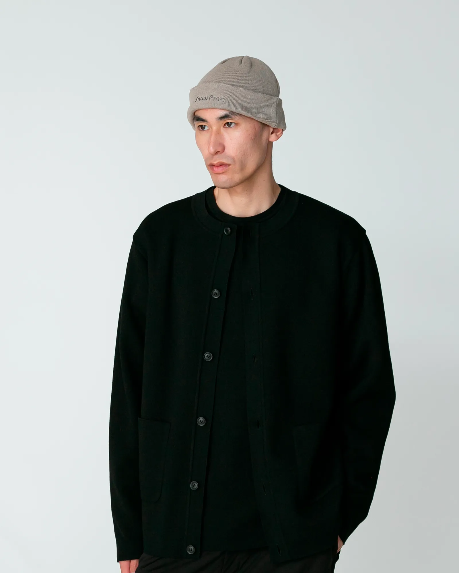 Co/Pe Knit Cardigan