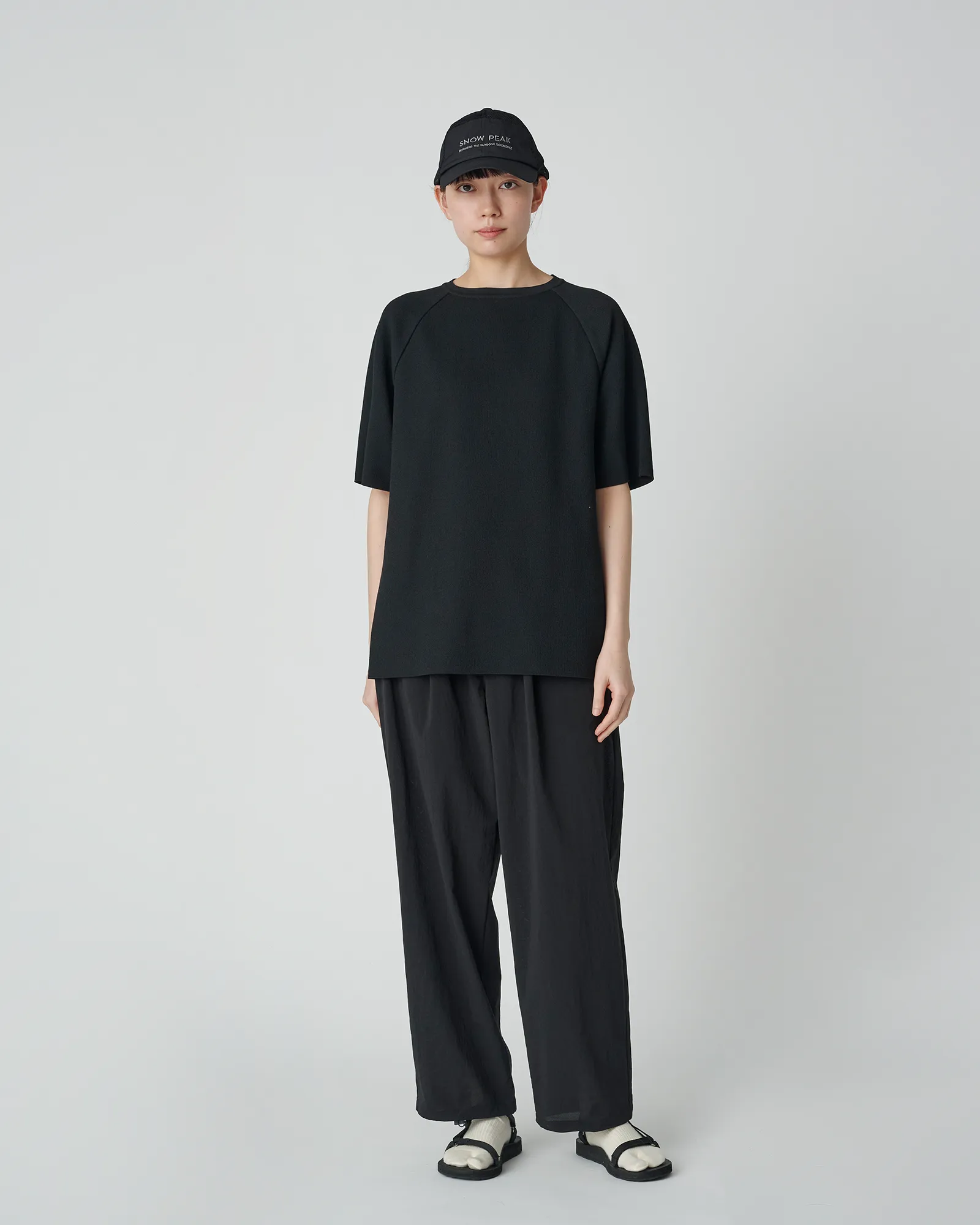 Co/Pe Knit Raglan Pullover
