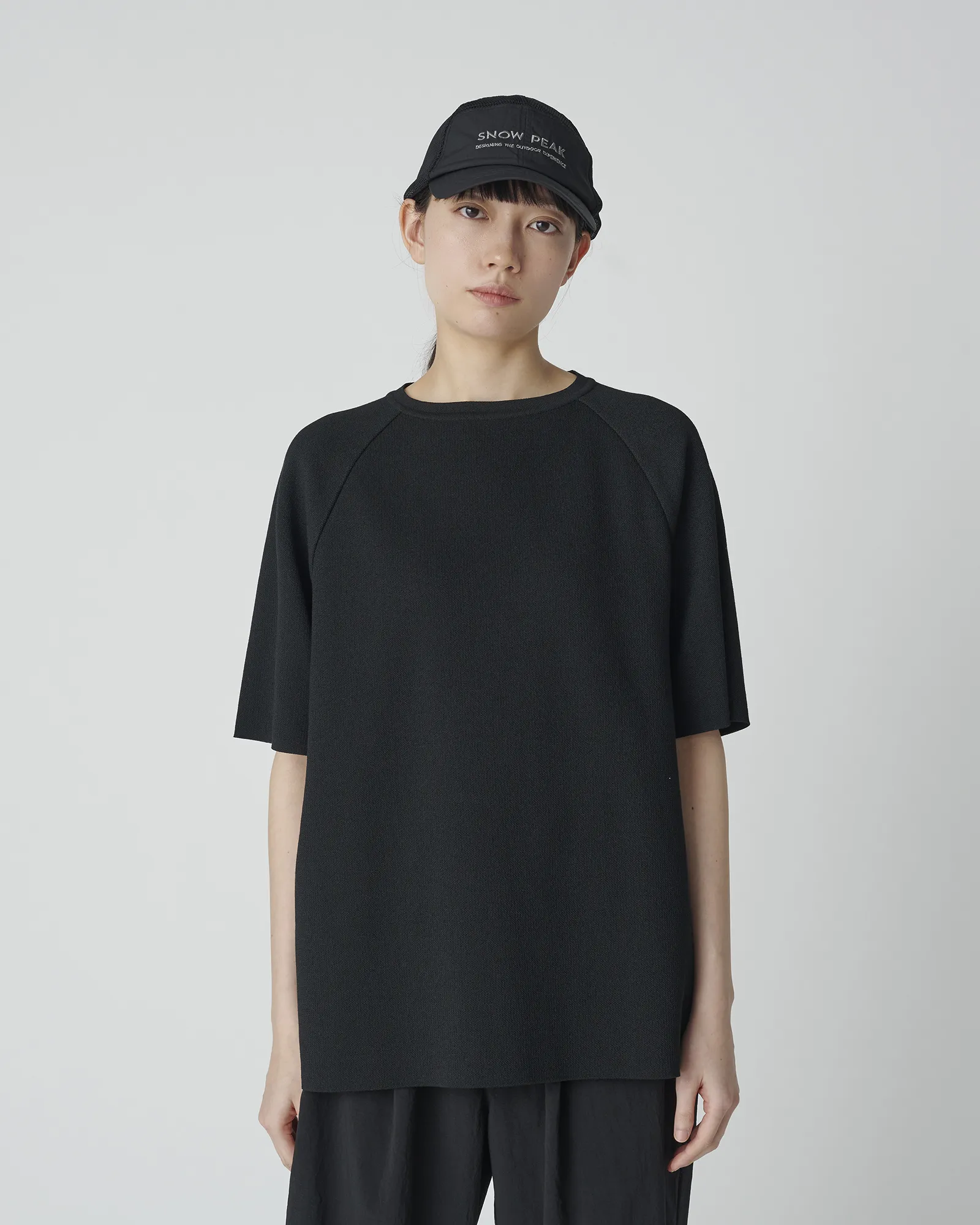 Co/Pe Knit Raglan Pullover