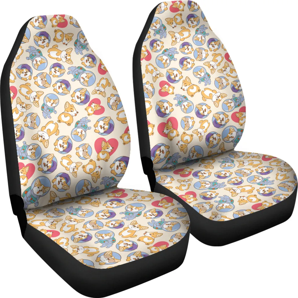 Corgi Pet Car Seat Cover