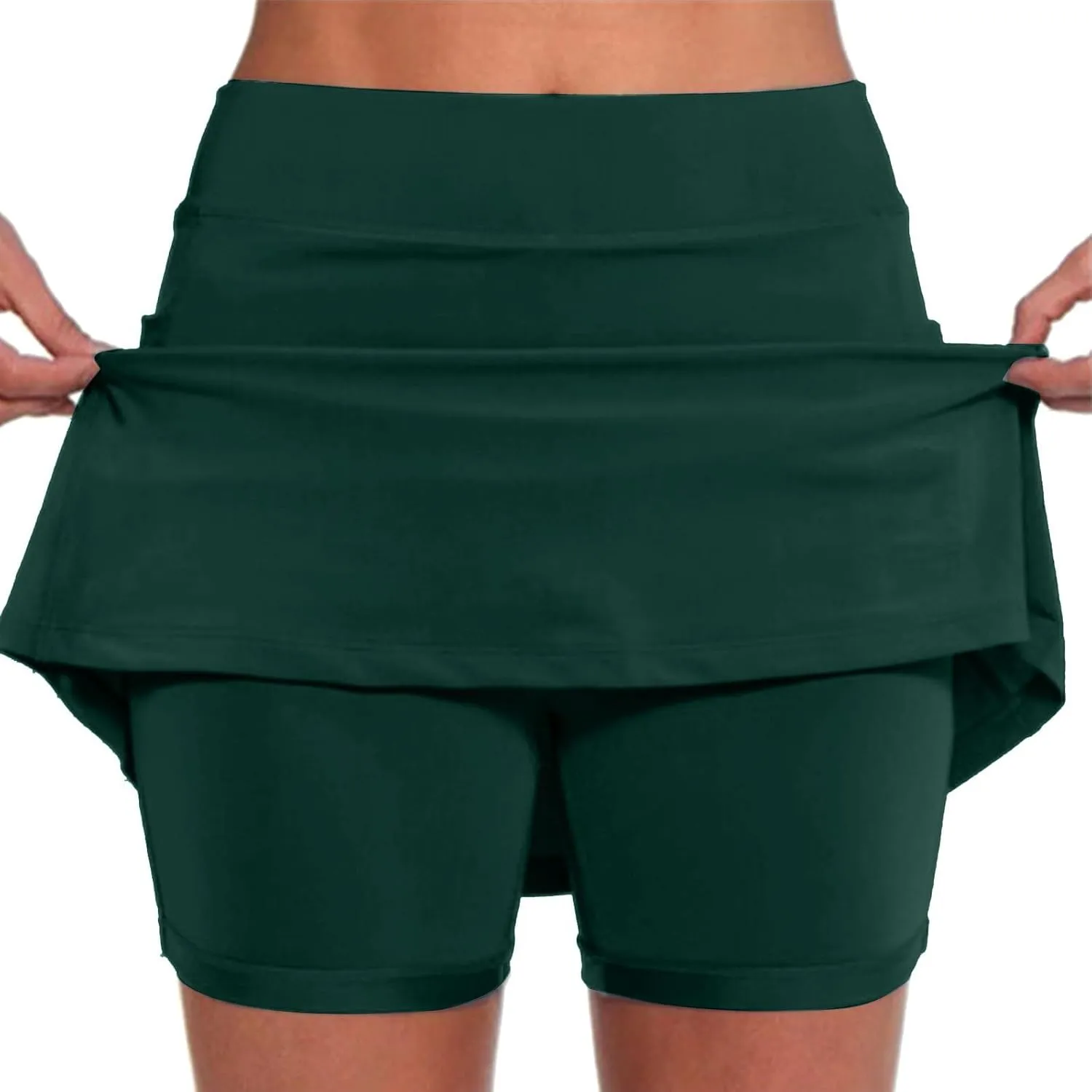Cotton Linen Capri Pants for Women Casual Summer New Dress Shorts Skirts Lightweight High Waist Yoga Pants Leggings