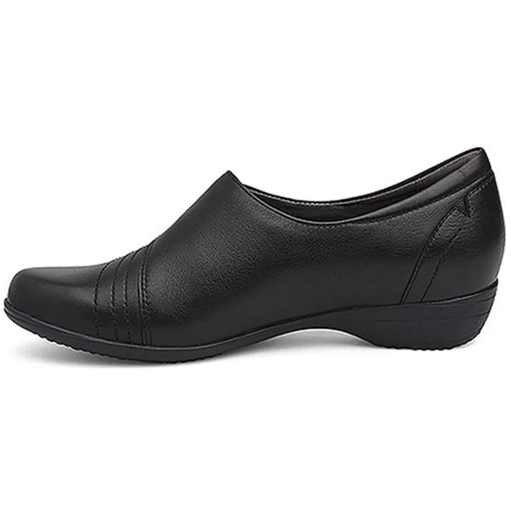 Dansko Franny Slip-On Black Milled Nappa (Women's)