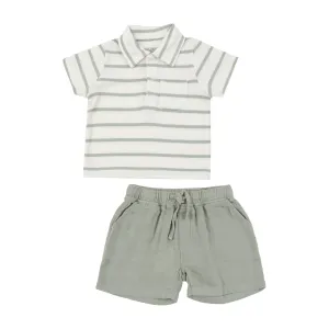 Desert Sage Shirt & Shorts Set