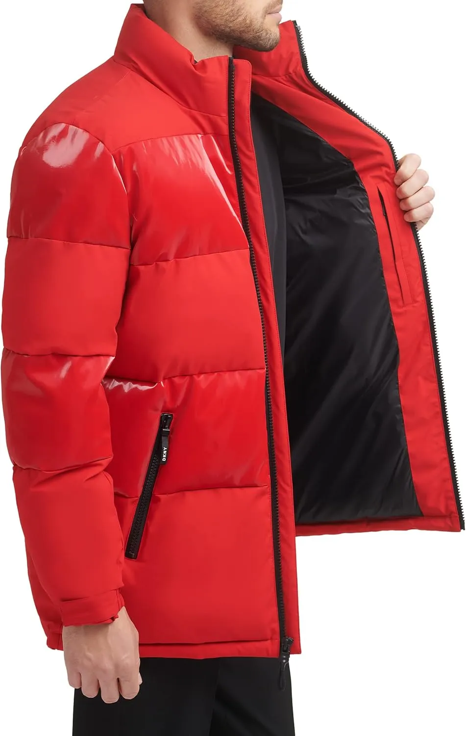DKNY Men's Block Puffer Jacket