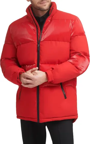 DKNY Men's Block Puffer Jacket