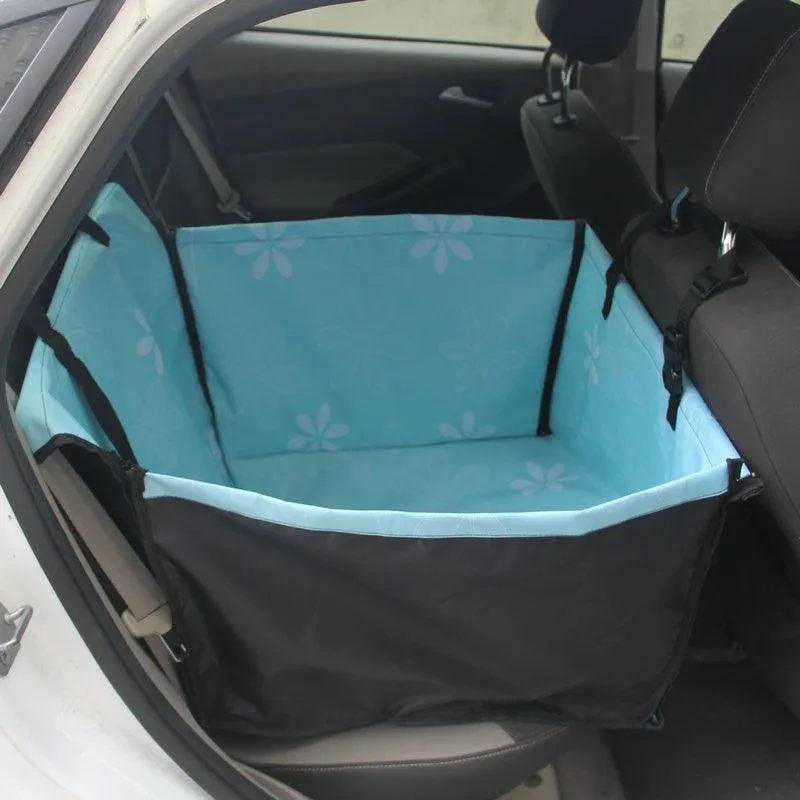 Dog's Two Tone Multifunction Car Seat Cover
