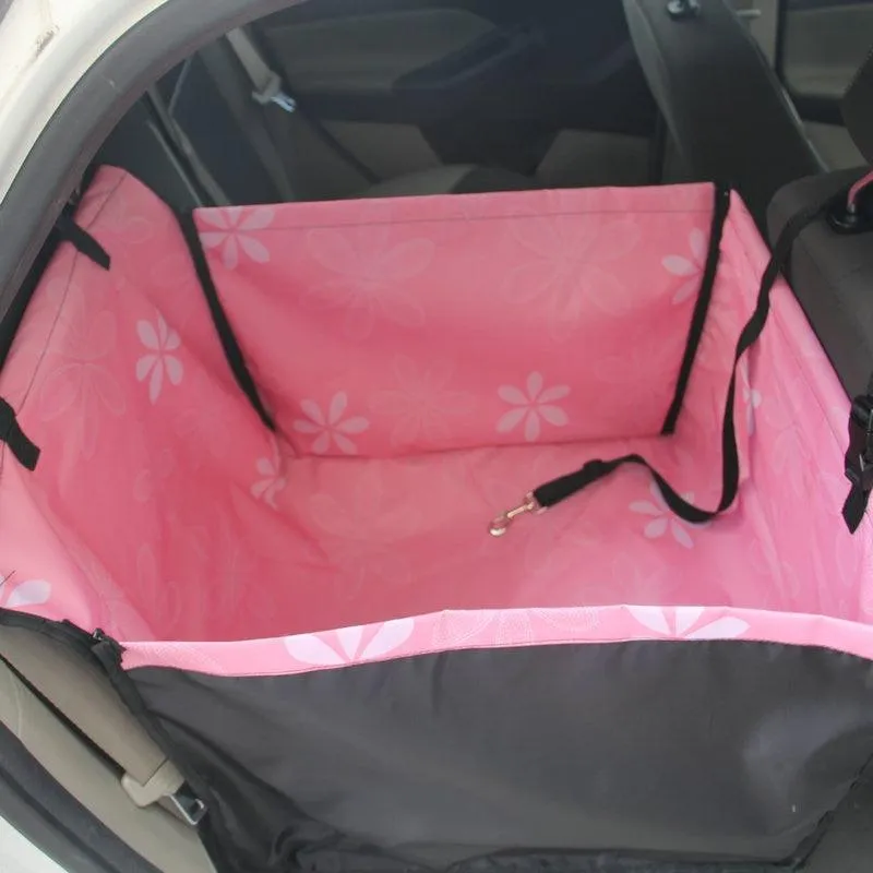 Dog's Two Tone Multifunction Car Seat Cover