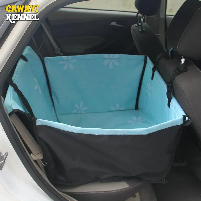 Dog's Two Tone Multifunction Car Seat Cover