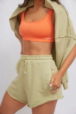 Essential Shorts - Matcha Green