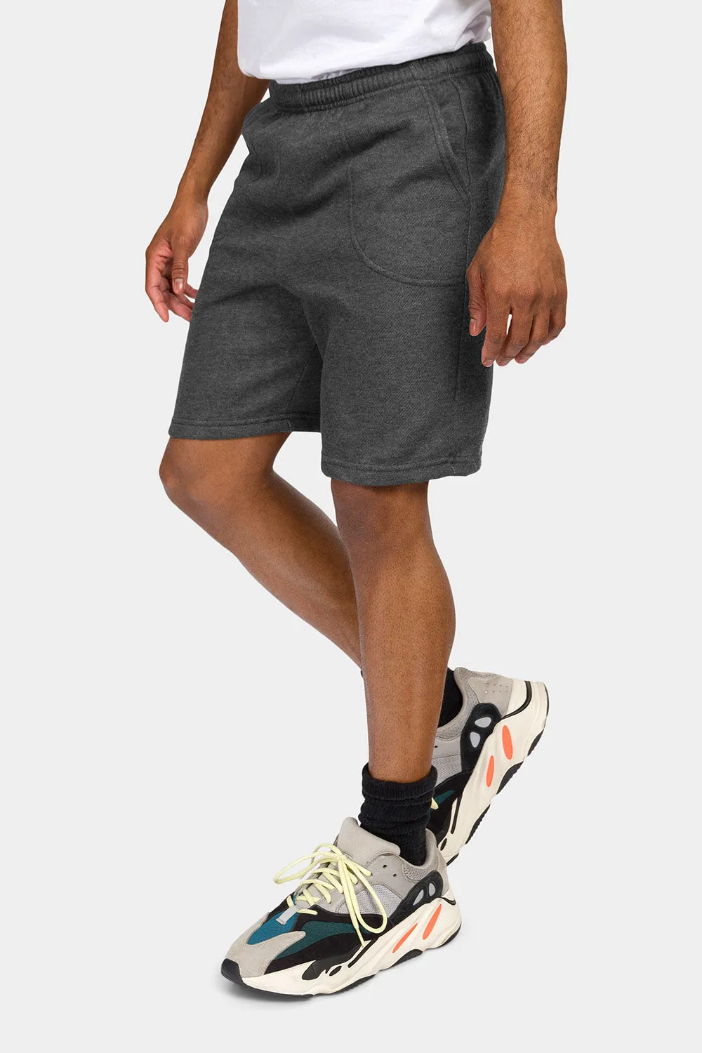 Essential Solid Fleece Shorts
