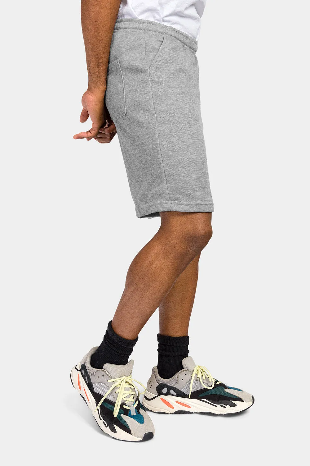 Essential Solid Fleece Shorts