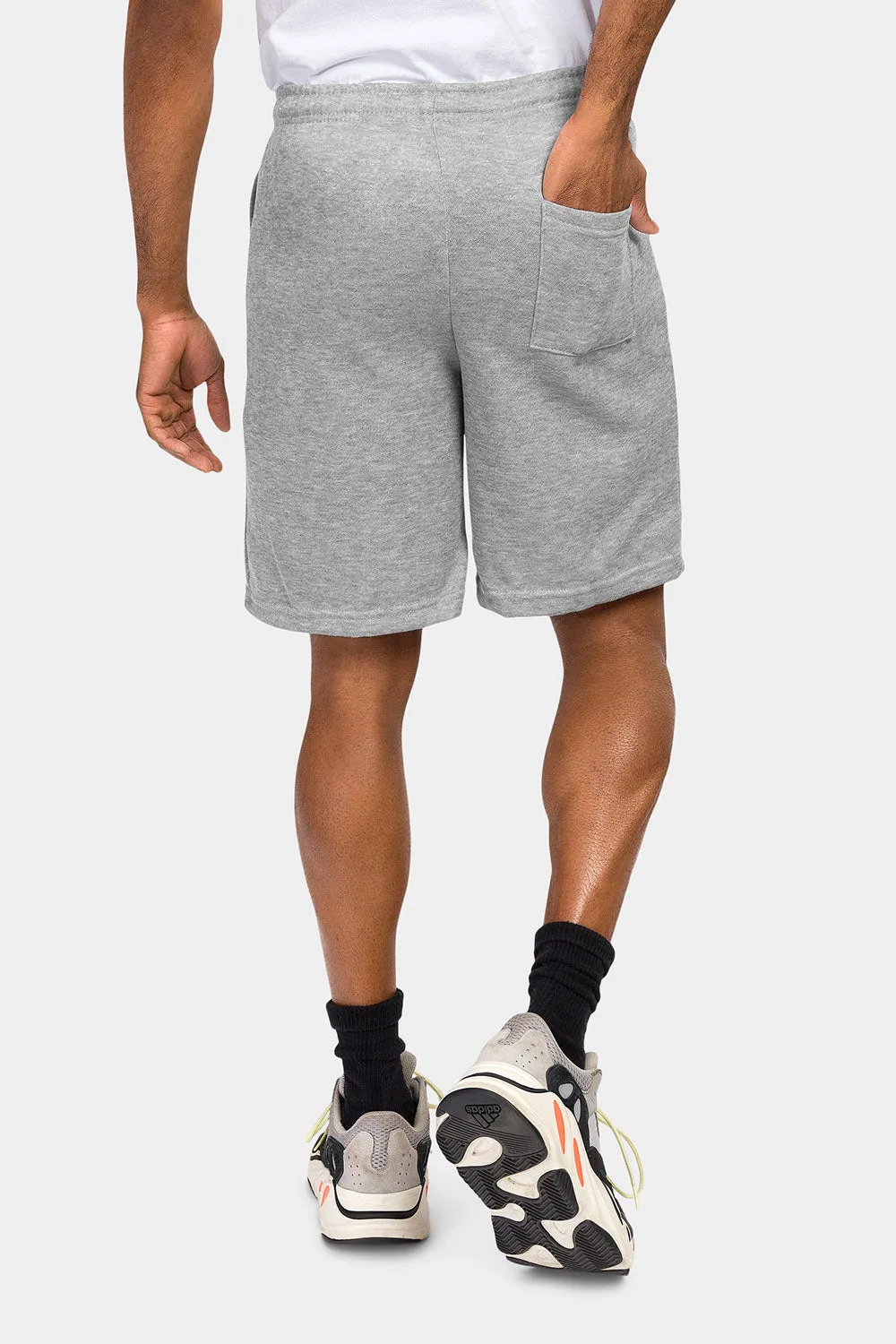Essential Solid Fleece Shorts