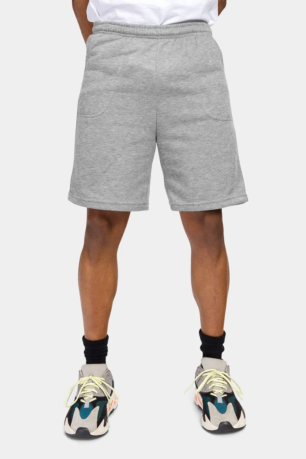 Essential Solid Fleece Shorts