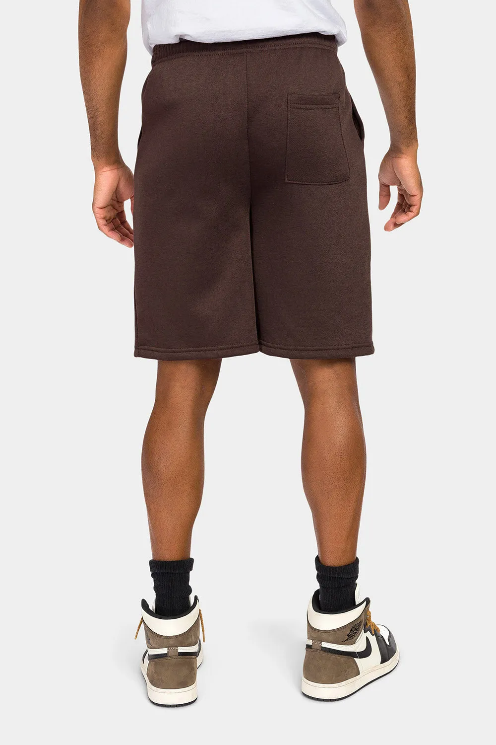 Essential Solid Fleece Shorts