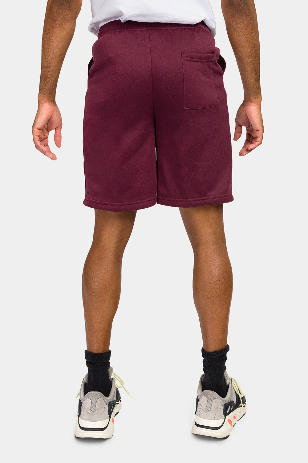 Essential Solid Fleece Shorts