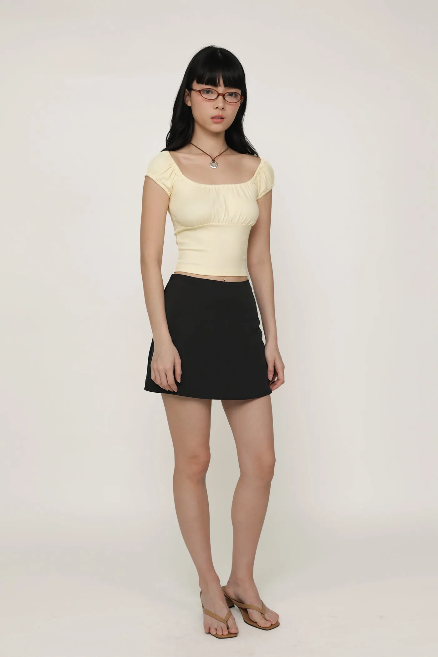 Evie Basic Flare Skorts