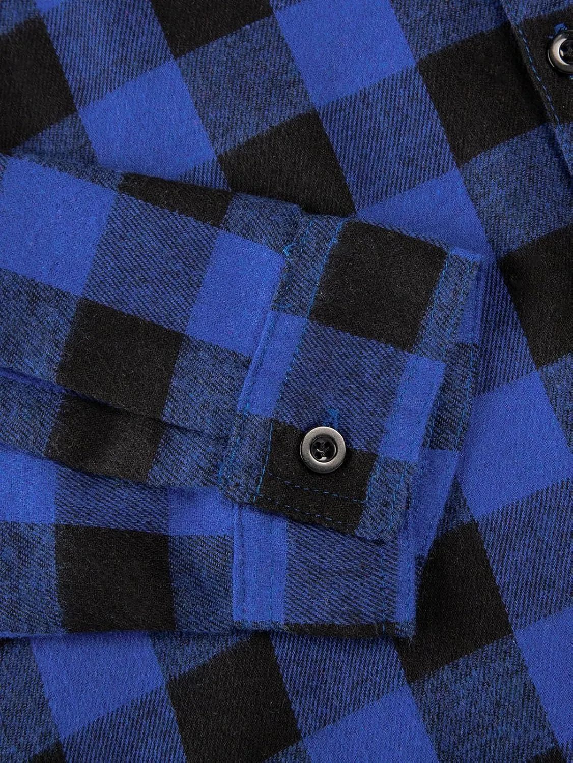 Flannel Hoodie for Mens Casual Long Sleeve Button Down Hooded Plaid Shirt Jacket Lightweight Fall Shacket Hoodies