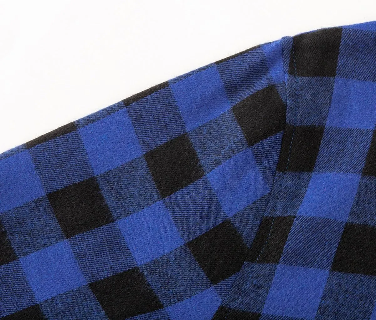 Flannel Hoodie for Mens Casual Long Sleeve Button Down Hooded Plaid Shirt Jacket Lightweight Fall Shacket Hoodies