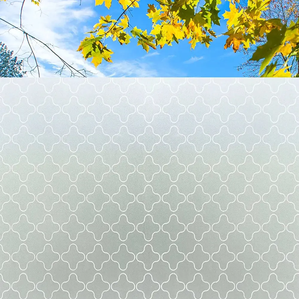 Frosted Privacy Striped Window Film Office Decorative Self Adhesive Glass Window Decals Width 65 75 85 90 by 200 Cm