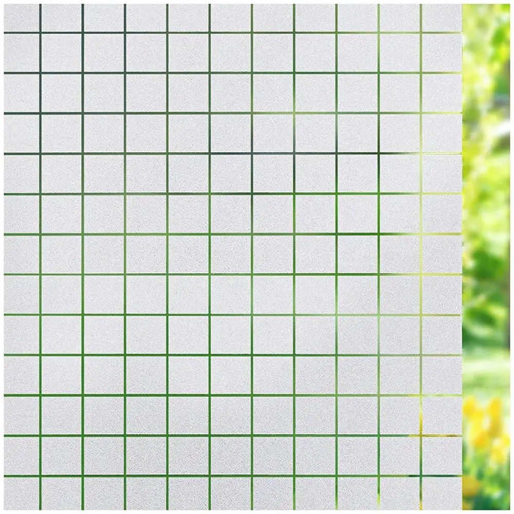 Frosted Privacy Striped Window Film Office Decorative Self Adhesive Glass Window Decals Width 65 75 85 90 by 200 Cm