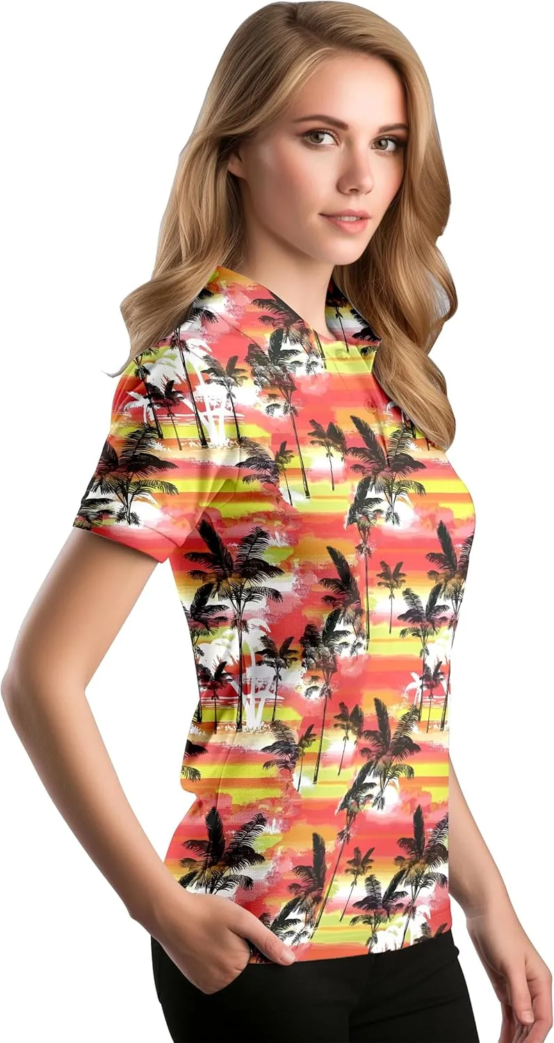Funny Golf Shirts for Women Short Sleeve Quick Dry Tennis Shirts Athletic Tops for Yoga Tennis