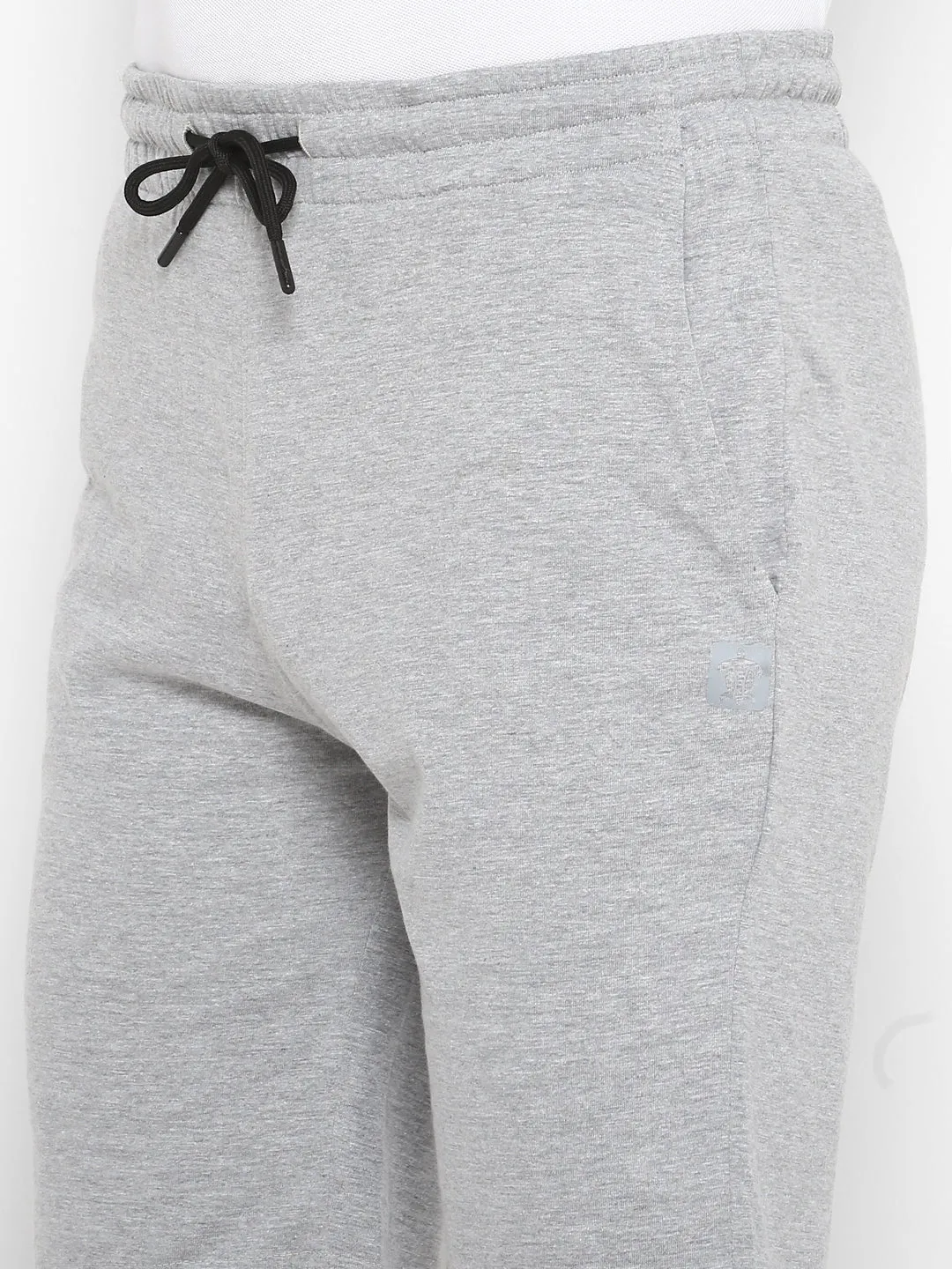 Grey Melange Shorts