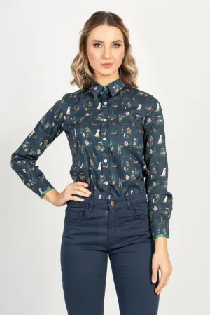 Hartwell Layla Shooting Print Shirt