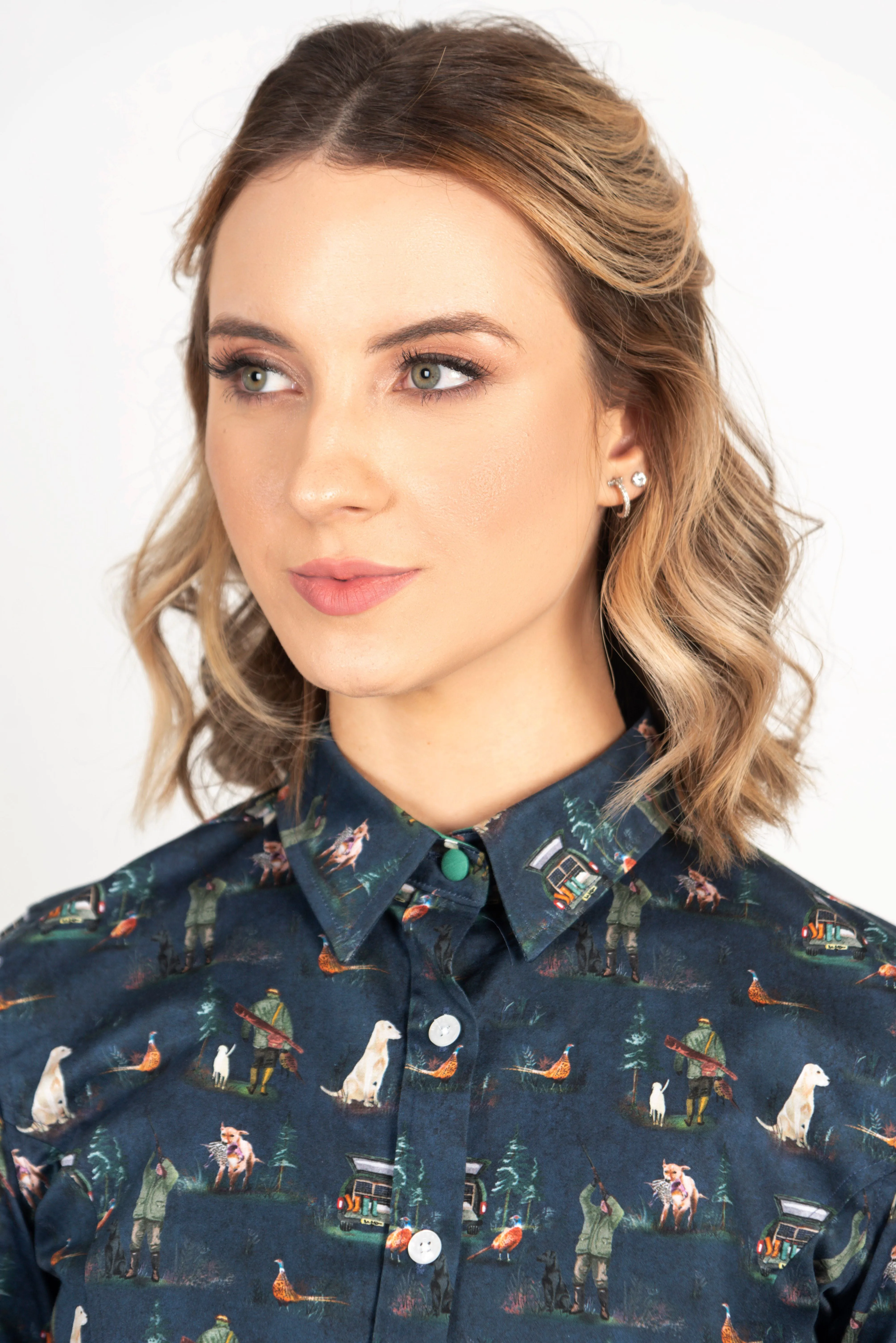 Hartwell Layla Shooting Print Shirt