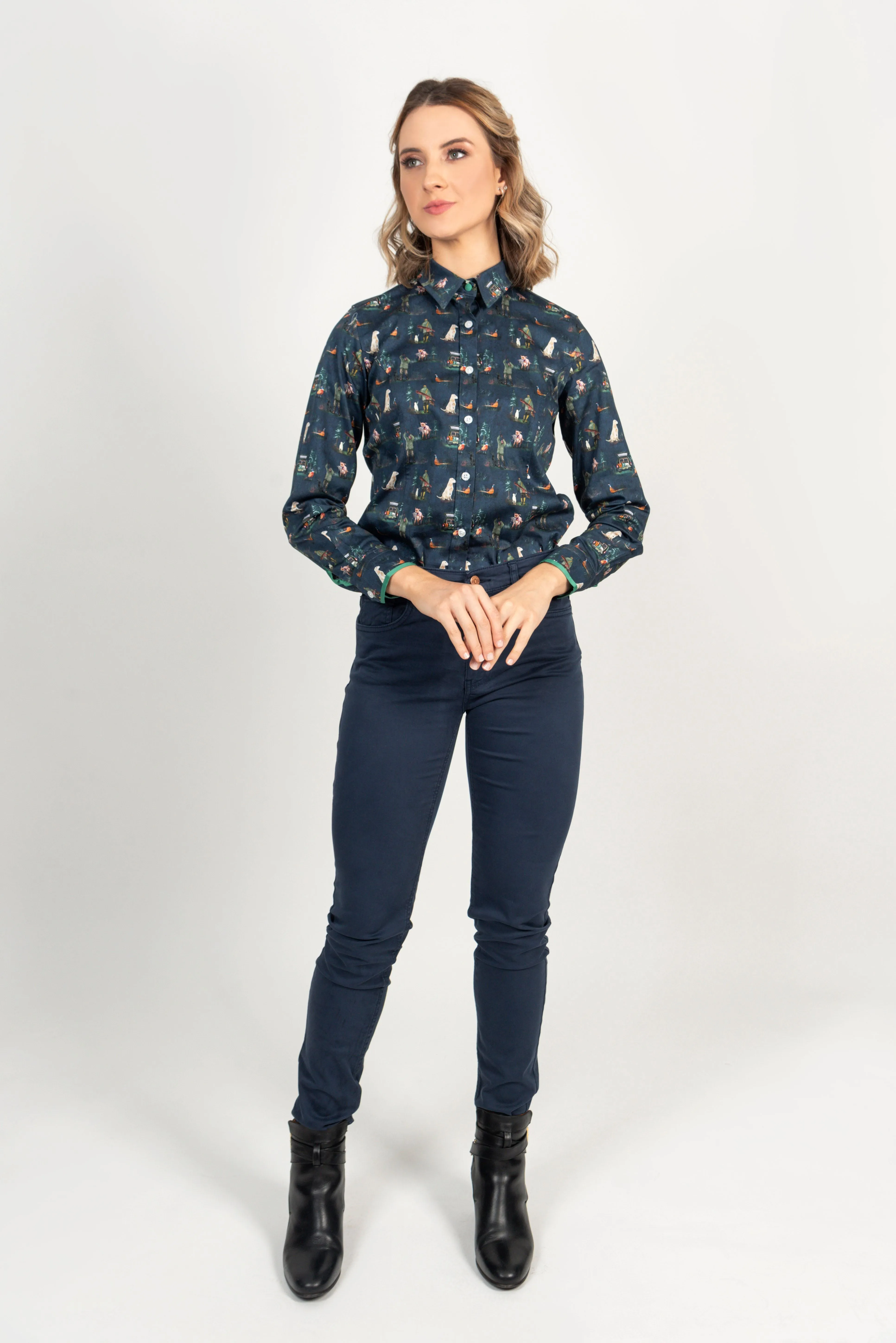 Hartwell Layla Shooting Print Shirt