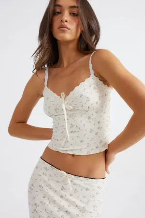 Helena Cami - Blue Floral Helena Cami - Blue Floral
