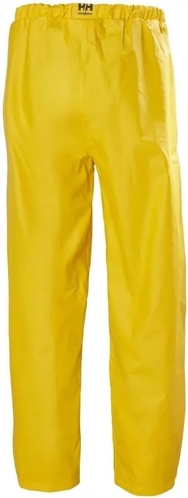 Helly-Hansen Workwear Mandal Rain Pants for Men Made from Heavy-Duty PVC-Coated Polyester with Comfortable Active Fit