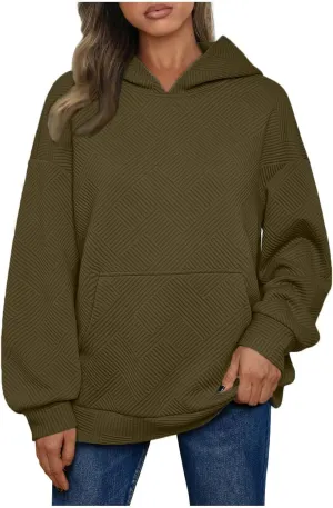 Hoodies For Women 2024 Casual Fall Teen Girls y2k Outfits Loose Long Sleeve Hooded Sweatshirt Pullover Tops Trendy