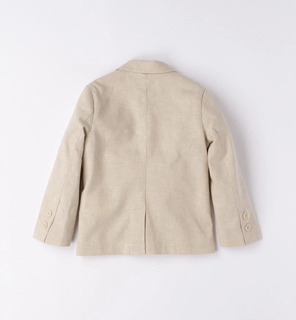 IDO - Linen Blazer - Natural