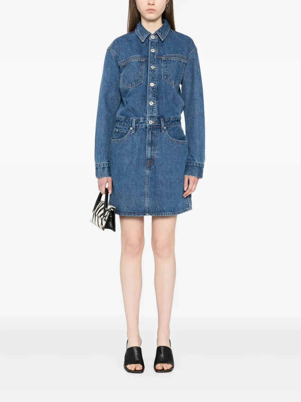 Jagger Dress in Sweet Memory Blue