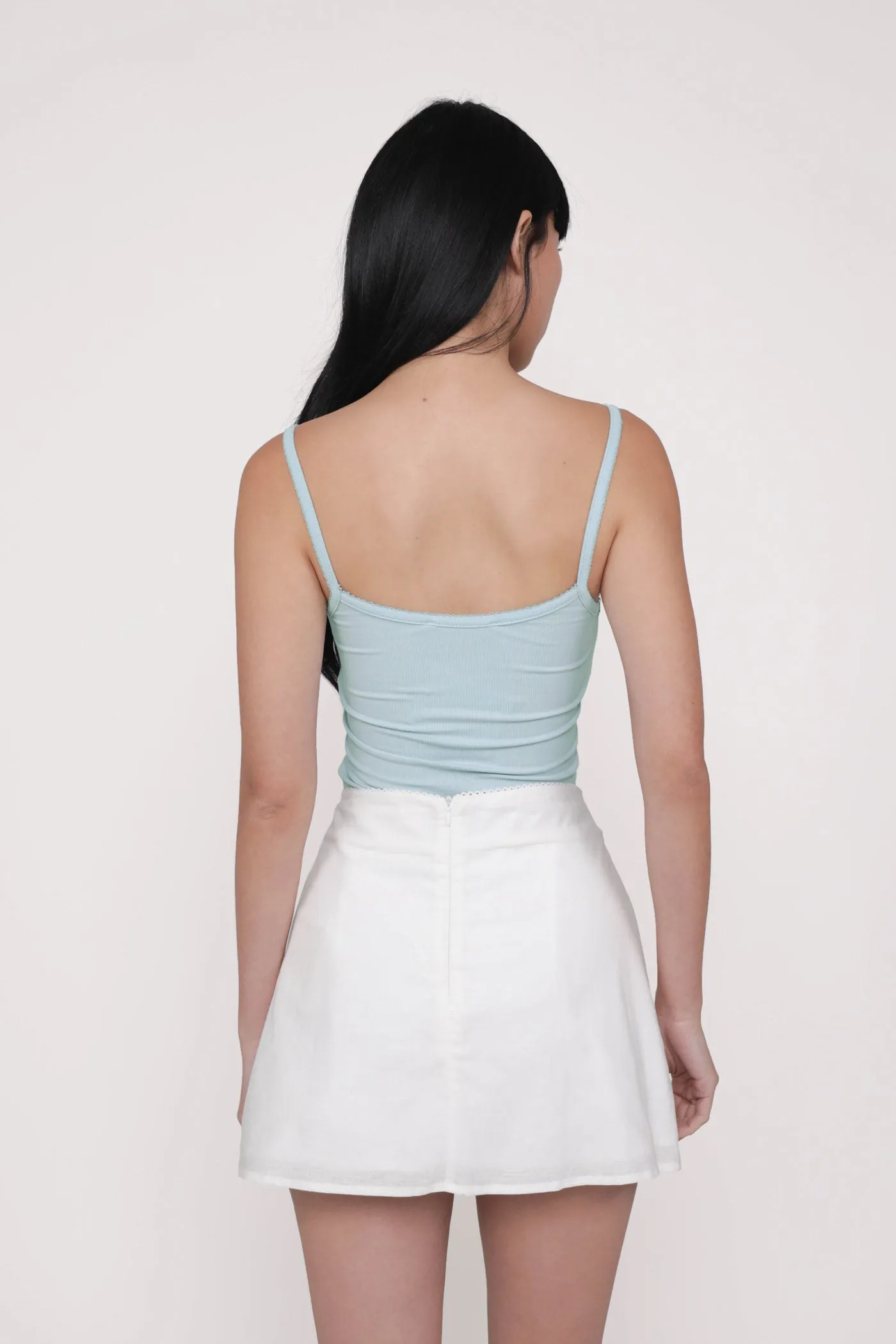 Kera Crochet Trim Skorts
