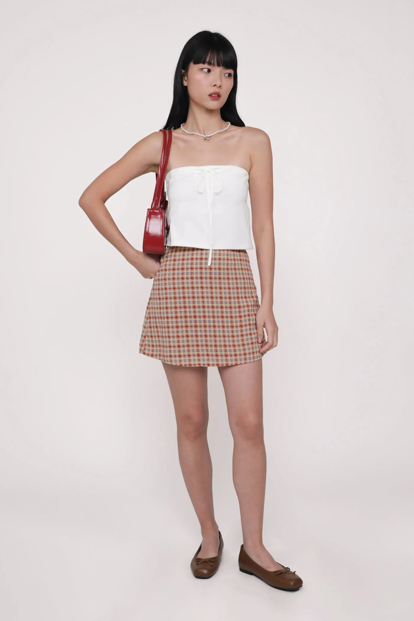 Kera Crochet Trim Skorts