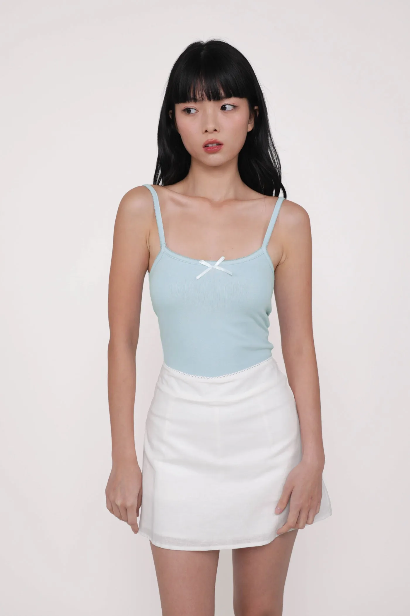 Kera Crochet Trim Skorts