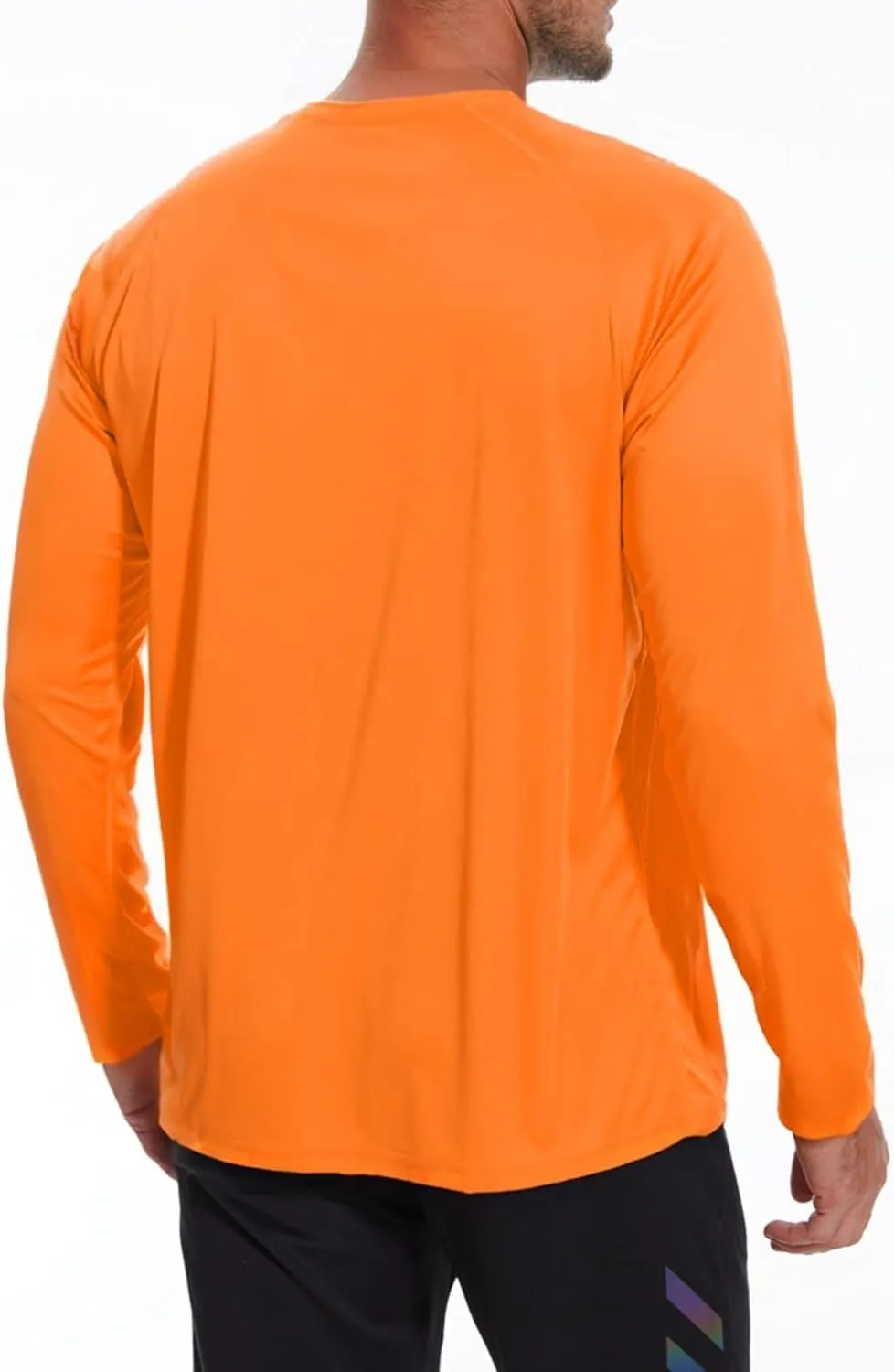 KINGFEN Men's UPF 50  Long Sleeve UV Sun Protection Shirts Quick Dry Athletic Shirts Hiking Fishing