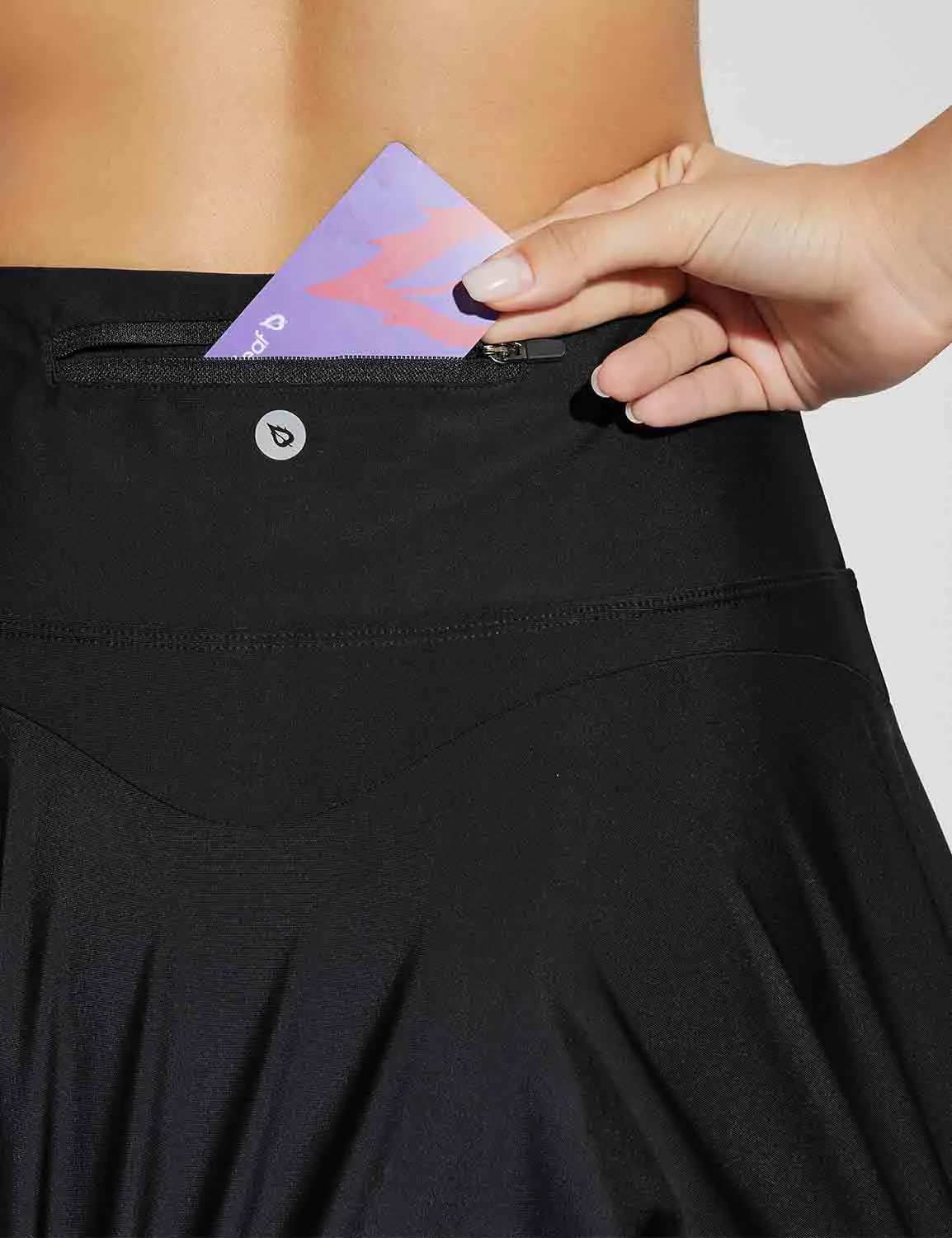 Laureate Triangle Lined Swimming Skort
